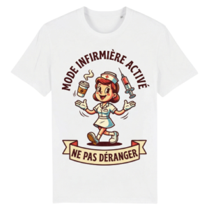 T-shirt Infirmière Humour - Mode Infirmière Activée Rétro