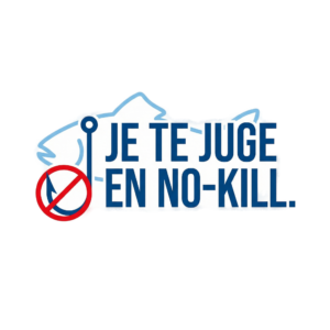 T-shirt pêche no kill humour : Je te juge en no-kill